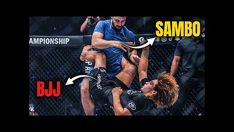 Brazilian Jiu-Jitsu vs. Sambo 🤯 Ruotolo vs. Kurzhev - Full Fight