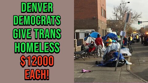 Denver Democrats give $12000 Each & A Phone To Homeless Trans Women