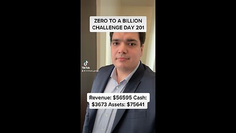 Zero to a Billion Challenge Day 201