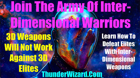 LightWorkers JOIN THE INTER-DIMENSIONAL ARMY OF Light Warriors!