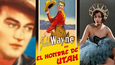 EL HOMBRE DE UTAH (1934) John Wayne, Polly Ann Young y Anita Campillo | Occidental | blanco y negro