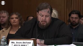 Music artist Jelly Roll urges Congress to pass anti-fentanyl legislation: "I've attended more funer