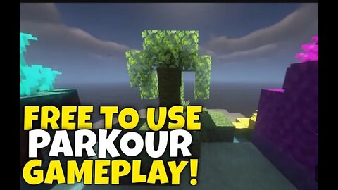 Minecraft -^- 10 minutes-^- parkour gamplay