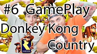 Gameplay DONKEY KONG COUNTRY - Super Nintendo - Mapa 1