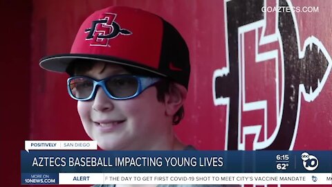 The Aztecs baseball team is impacting young lives