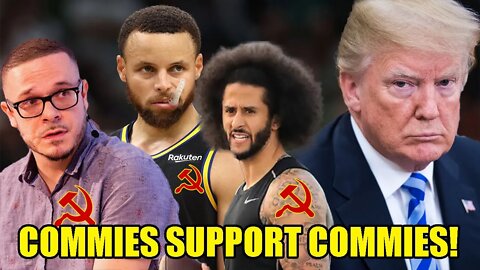 NBA's Steph Curry TRASHES Donald Trump, but praises RADICAL MARXIST Colin Kaepernick in an interview