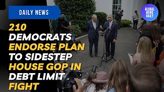 210 Democrats Endorse Plan to Sidestep House GOP in Debt Limit Fight