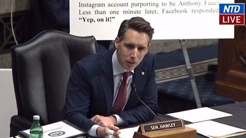 Watch Josh Hawley Make Mayorkas Squirm: "You Have Turned Your Agency into a Censorship Machine"