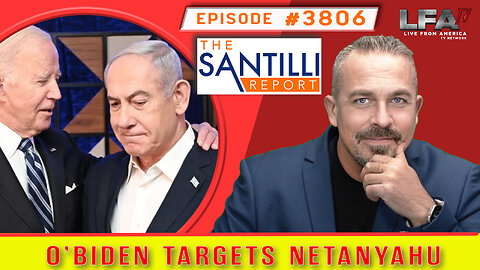 PRO-JIHAD, ANTI-ISRAEL O’BIDEN TARGETS NETANYAHU | The Santilli Report 11.2.23 4pm