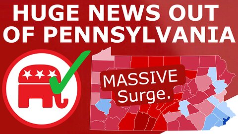 Republicans Are Making BIG GAINS in Pennsylvania!