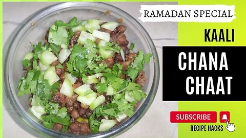 _ How to Make Chatpati Chaat _ Kaali Chana Chaat _ Recipe Hacks _
