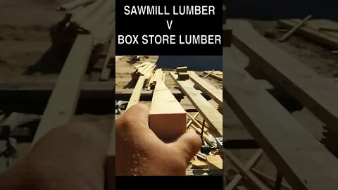 Sawmill LUMBER v Lumberyard lumber