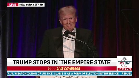 President Donald John Trump' MAGA Live At The NYYRC's 111th Annual Gala,