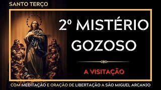 Santo Terço | 2º Mistério Gozoso #litcatolica