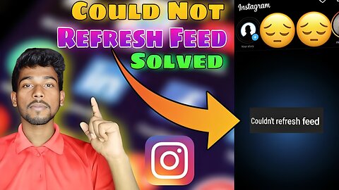 How to fix instagram couldn't refresh feed problem!! Instagram can't refresh feed problem solve 100%