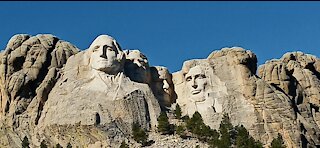 Visiting Mount Rushmore