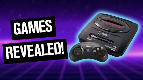 Sega Genesis Mini 2's FULL GAME LINEUP! ITS HUGE!