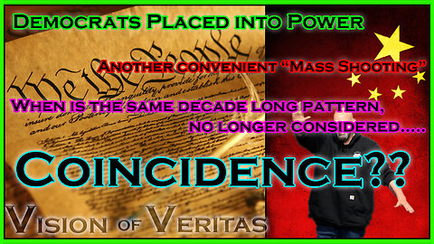 Democrats take the Senate another convenient mass shooting & now more gun control. #027