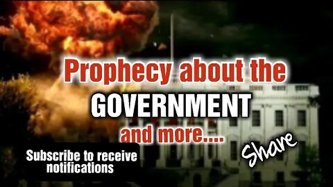 Word about the GOVERNMENT. Also, a Word about prophets #share #bible #government #king #queen