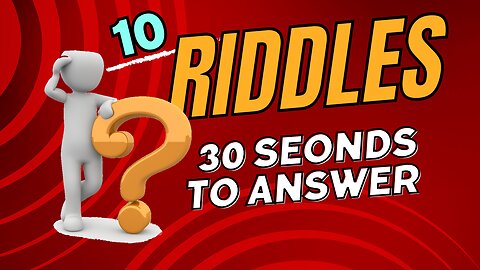 Riddles on the Clock: Can You Crack Them in 30 Seconds or Lose