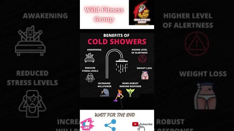 🔥Benefits of cold showers🔥#shorts🔥#wildfitnessgroup🔥15 April 2022🔥