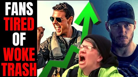 Fans Are TIRED Of Woke Hollywood Garbage | Top Gun Maverick And The Terminal List Keep DOMINATING