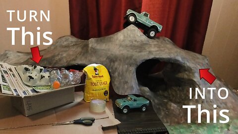 How to DIY an indoor 1/24 RC clime and crawler course on a budget.