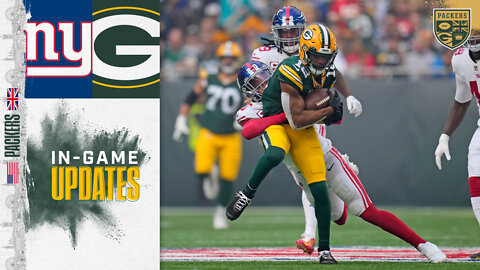 Packers fall to Giants in London, 27-22