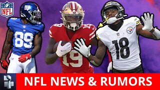 Deebo Samuel Trade? NFL Rumors On Giants Trading Kadarius Toney & Steelers Moving Diontae Johnson?