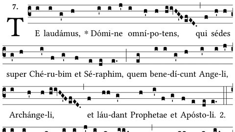 Te Laudamus - cool Benediction hymn