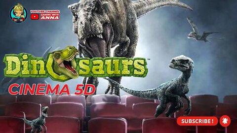 Dinosaurs Cinema5d -5d Cinema Simulator #shorts