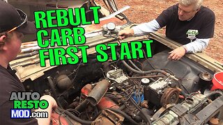 Engine Start New Carburetor