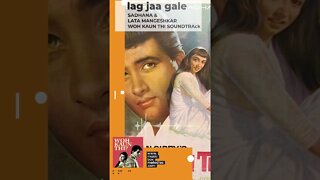 [Music box melodies] - Lag Jaa Gale - Sadhana & Lata Mangeshkar (Woh Kaun Thi soundtrack) #Shorts