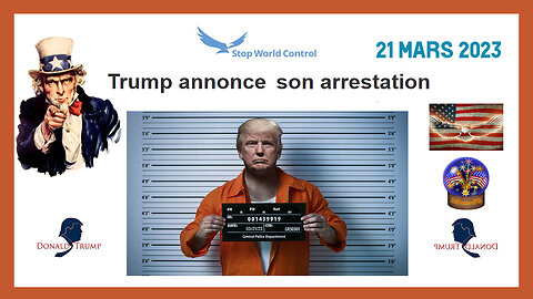 USA / Donald TRUMP annonce son arrestation...! (Hd 1080) Autre lien au descriptif