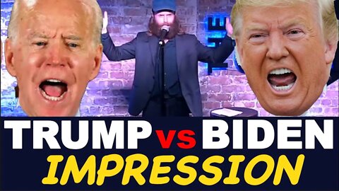 Trump vs Biden impression! (stand-up comedy)