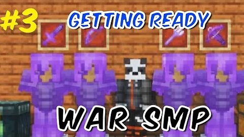 Getting ready for War || lifesteal smp@SenpaiSpider