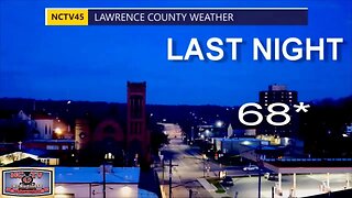 NCTV45 LAWRENCE COUNTY 45 WEATHER MONDAY AUGUST 7 2023
