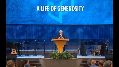 3: A Life of Generosity | Dr. David Jeremiah