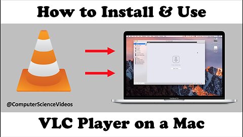 How to INSTALL VLC Player on a Mac Computer - Basic Tutorial | New