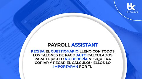 LP Payroll Assistant - Spanish