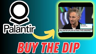 🚀Palantir (PLTR): Time To Buy The Dip In This AI Stock!?