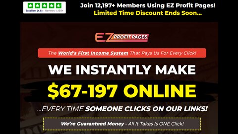 We Instantly Make $67-197 ONLINE ...Every Time Someone Clicks On Our Links!