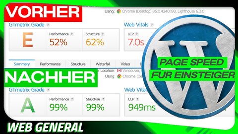 WordPress Website schneller machen! [PageSpeed optimieren]