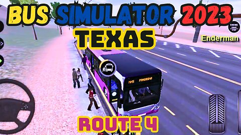 Bus Simulator 2023 Navigating Challenges in the Digital World Touring the Taxes City Route 4