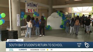 Students in South Bay return to school following summer break