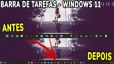 Como MELHORAR COMPLETAMENTE a Barra de Tarefas do Windows 11 - SUPER FÁCIL e SEGURO!
