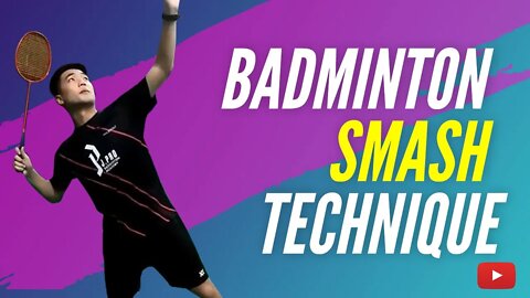 Smash Tips and Techniques - Badminton Lessons featuring JPRO TV