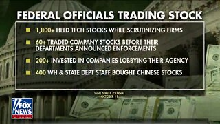 Federal officials exposed in bombshell trading report