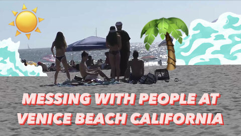 TEACH ME HOW TO SWIM | MESSING WITH PEOPLE AT THE BEACH