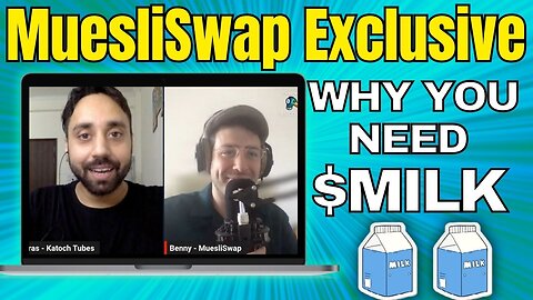 🔥Fireside chat with MuesliSwap MILK team | MILK crypto to 100 ADA?